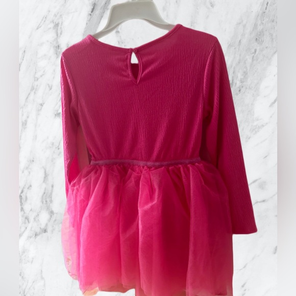 H & M - Long Sleeve Bright Pink TUTU - Brand New - Girls Size 6-8 - Picture 2 of 3